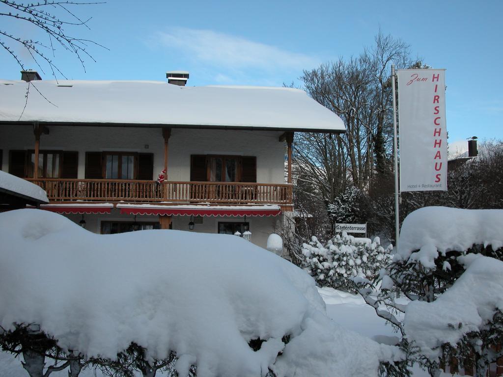 Hotel-Restaurant Zum Hirschhaus Inklusiv Chiemgaukarte Ruhpolding Bagian luar foto