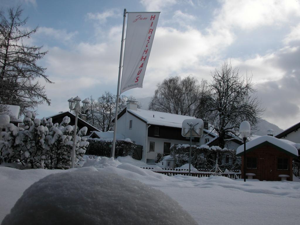 Hotel-Restaurant Zum Hirschhaus Inklusiv Chiemgaukarte Ruhpolding Bagian luar foto